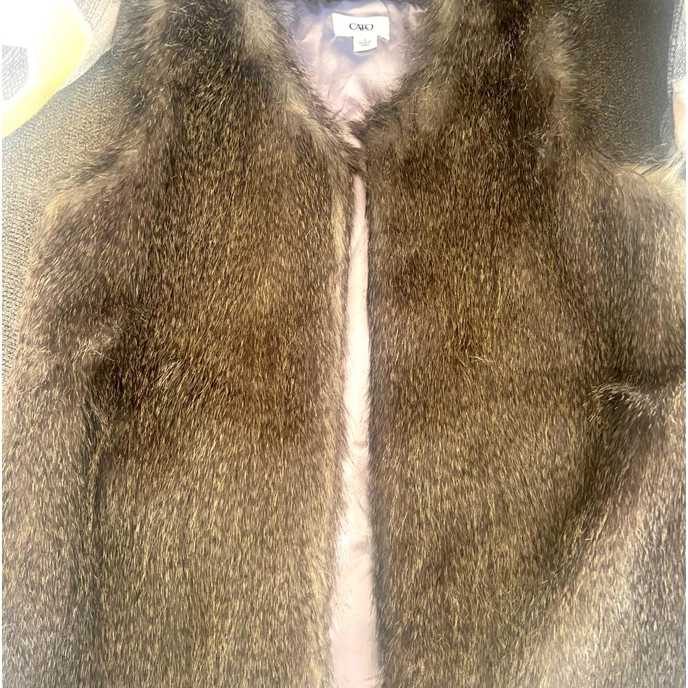 Fur vest